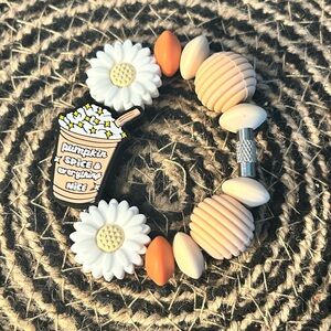 Pumpkin Spice Latte Tumbler Charm